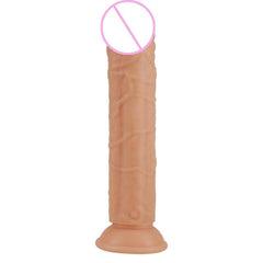 Veined 9 Inch Dildo With Suction Cup