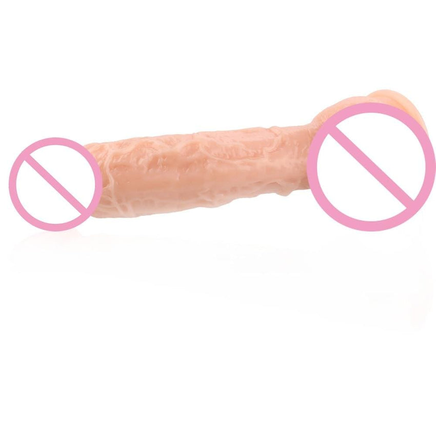 Realistic Body-Safe 9 Inch Dildo With Suction Cup