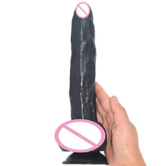 Sisandsis Dress 9 Inch Suction Cup Dildo With Testicles