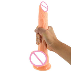 Sisandsis Dress 9 Inch Suction Cup Dildo With Testicles