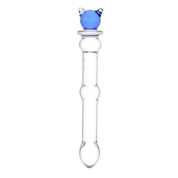 Alluring Teddy Bear Glass Dildo