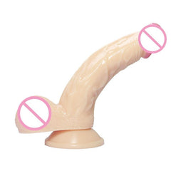 Pink Glans 6 Inch Realistic Dildo With Suction Cup