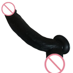 Stimulating 9 Inch Big Black Dildo With Suction Cup