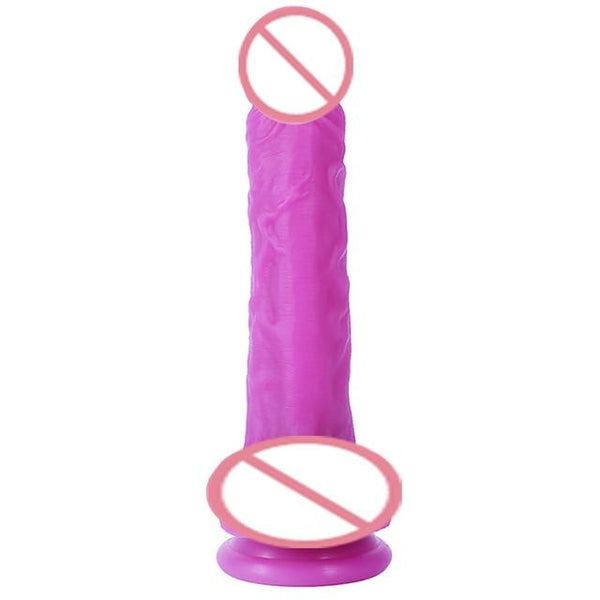 Sisandsis Dress Pussy Massager Purple Dildo