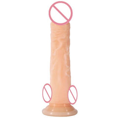 Sisandsis Dress Pussy Massager 9 Inch Realistic Dildo