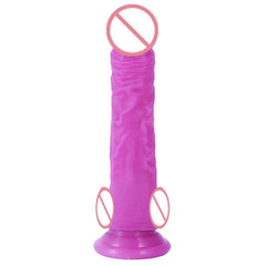 Sisandsis Dress Pussy Massager Purple Dildo