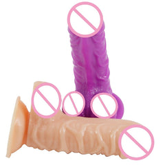 Sleek Veined 6 Inch Dildo With Suction Cup