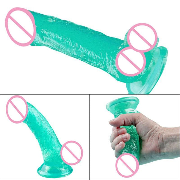 Realistic Self Play 6 Inch Dildo with Suction Cup