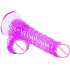 Sexy Jelly 8 Inch Dildo With Suction Cup