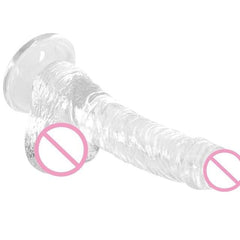 Sexy Jelly 8 Inch Dildo With Suction Cup