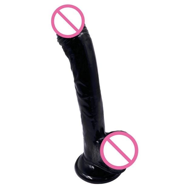 Dual-Layered 7 Inch Silicone Suction Cup Dildo