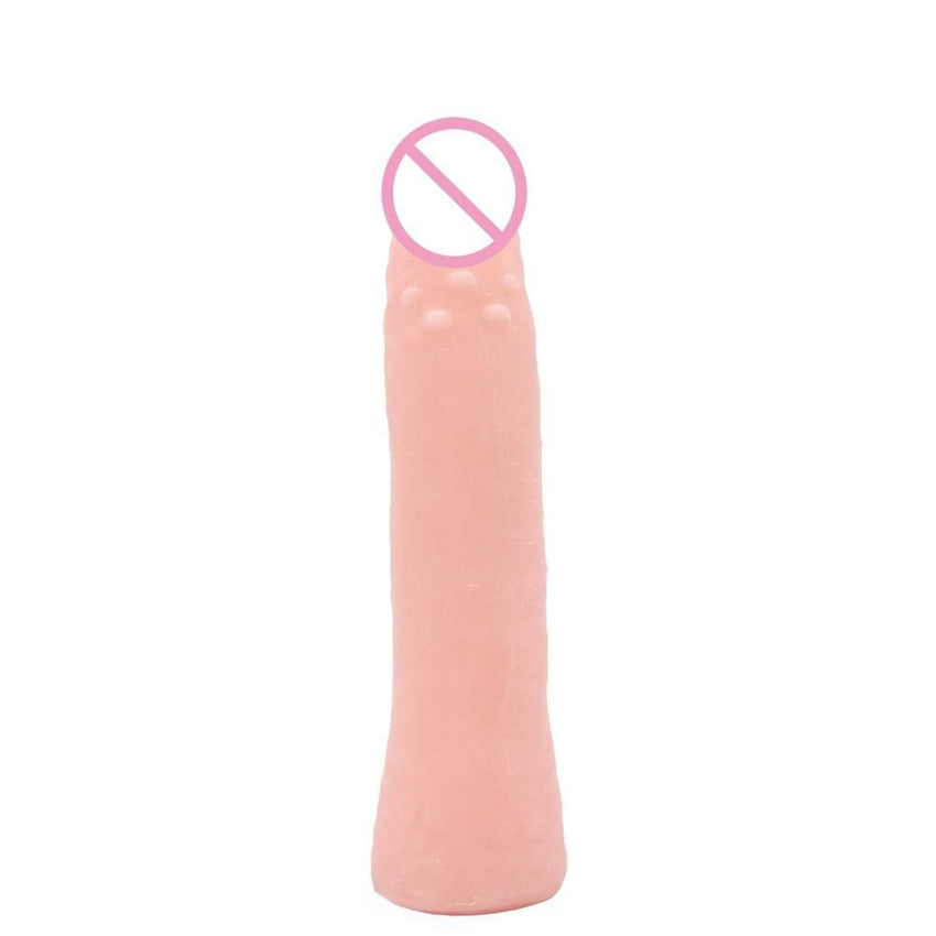 Simple but Always Ready to Mingle Soft Dildo