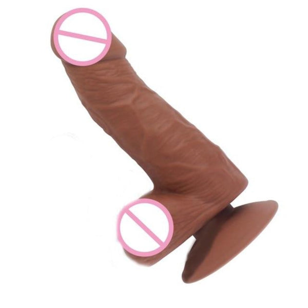 Sisandsis Dress Realistic Silicone Dildo