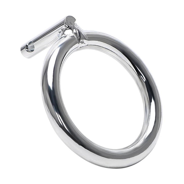 Accessory Ring for Tilted Trophy Metal Chastity Device