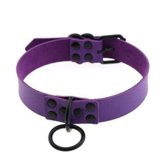 Colorful Gothic Choker Collar for Women