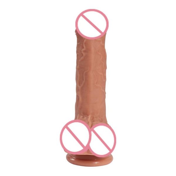 Lifelike Waterproof 7 Inch Flexible Dildo