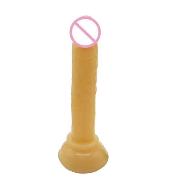 Ribbed Smudger 5 Inch Flexible Dildo