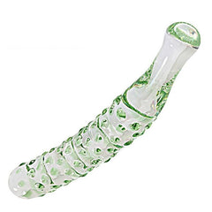 G Spot Stimulating Curved Glass Dildo