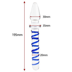 Crystal  7 Inch Glass Dildo