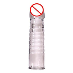 Reusable Crystallized Silicone Penis Extenders