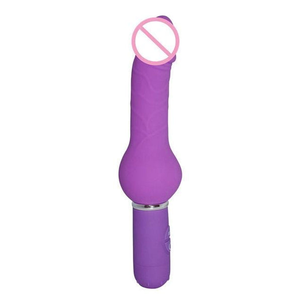 Bulging Tapered Adult Vibrator