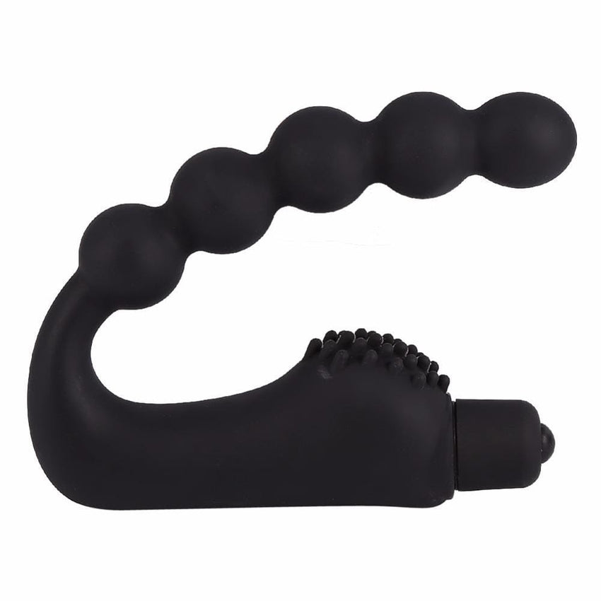 Curved Silicone Vibrating Prostate Massager