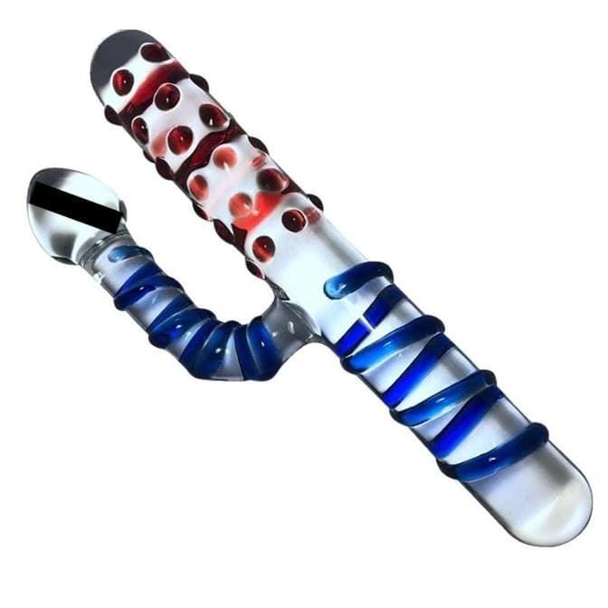 Ultimate Sisandsis Dress Wand Double Glass Dildo