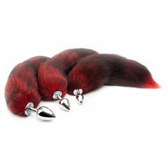 Red Wolf Metal Tail Plug 16'