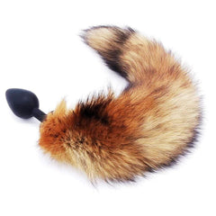 Brown Fox Silicone Tail Plug 16'