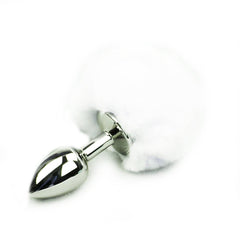 Stainless Bunny Tail Plug