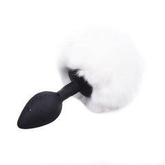 Fluffy Bunny Tail Butt Plug