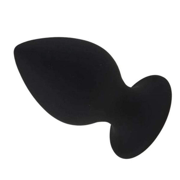 Huge Black Silicone Anal Plug